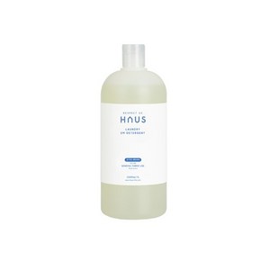 HAUS 초고농축 온가족 세탁세제 머스크향 1L, 6개