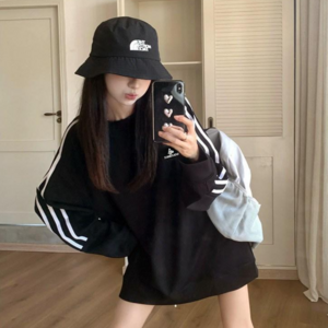 프리코드 여성 빅사이즈 맨투맨 오버핏 박시티 남녀공용