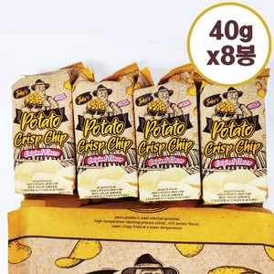 제이크 크리스피 포테이토칩 40gx16입, 40g, 8개