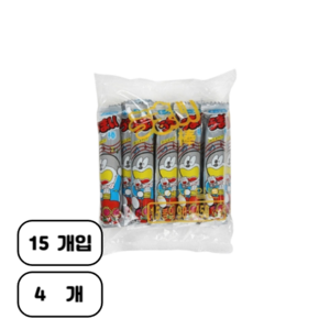 우마이봉 치즈맛 스낵, 90g, 4개