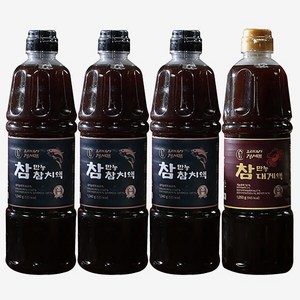 오색단지 참만능참치액 900ml(1 040g) x 3병 + 참만능대게액 900ml(1 050g) x 1병, 1, 900ml