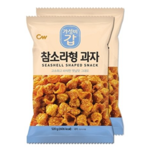 청우 참소라형 과자, 120g, 20개