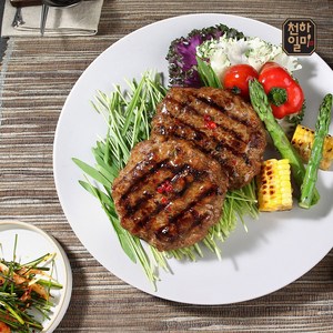 천하일미 홍석천 이원일 떡갈비 전통, 160g, 6개