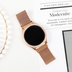 오르몽트 갤럭시워치5 4 다이아 보호커버, 로즈골드