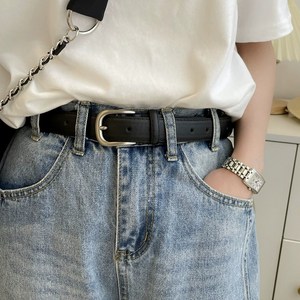 Accee 여성벨트 포인트 가죽 패션 허리벨트 넓은벨트 여자청바지벨트 데일리 허리띠