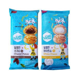 삼립 냉동 아이스 화이트슈(8개입)3봉 + 초코슈(8개입)3봉 +은나노o친환경아이스팩, 150g, 1세트