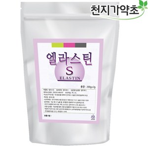 천지가약초 먹는 엘라스틴 분말 200g 저분자 콜라겐 함유, 1개