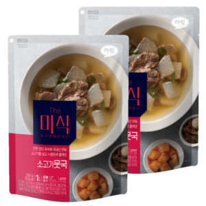 더미식 소고기뭇국, 350g, 2개