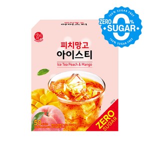 우리차 피치망고 아이스티, 5g, 50개입, 1개