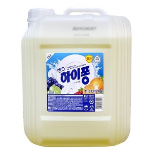 엘지 하이퐁 친환경 항균 주방세제 대용량, 1개, 12kg