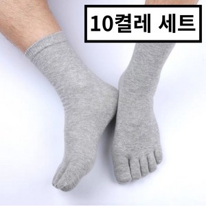 오리치 남여공용 사계절용 발가락양말 10켤레