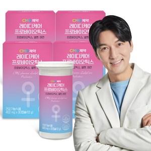 차병원CMG제약 레이디케어 프로바이오틱스 여성 질유산균 30일분, 4개, 30캡슐
