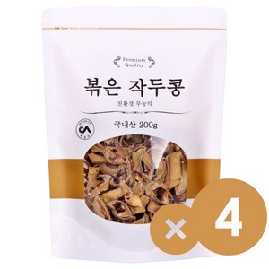 바리스타가 만든 대풍이네 작두콩차 볶은 국산 햇 건강차, 200g, 4개, 1개입