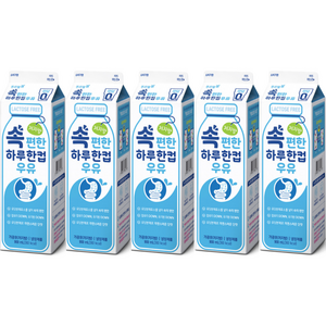 푸르밀 속편한 우유 900ml 5개