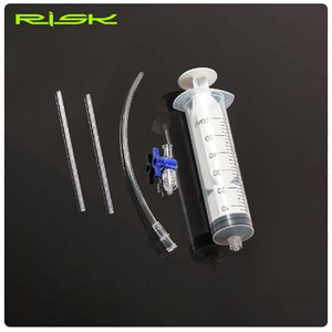 [JS]RISK 튜블리스 실란트 주입기 세트 주사기 호스 스위치, 1개