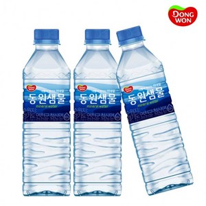 동원샘물 500ml X 20개 생수500ml 안전한생수 생수배달 물 암반수 미네랄워터 심층수