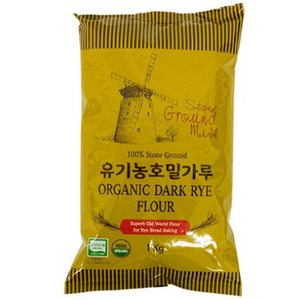 유기농 호밀가루 1kg, 1개