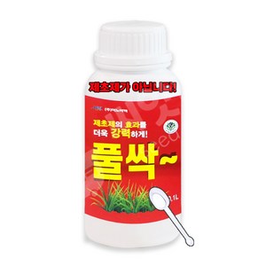 이노바텍 풀싹 100ml 잡초관리 제초제효과 극대화 특수비료 기능성자재, 1개