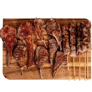 [Since2002] 전통있는 초신선 양고기 양갈비, 대왕양꼬치350g, 1개