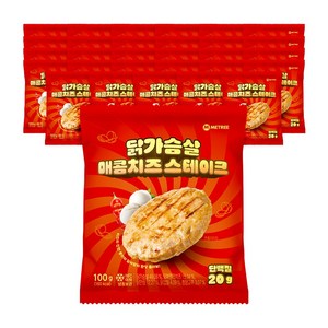 미트리 닭가슴살 스테이크 매콤치즈 100g, 30개