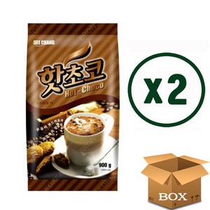 희창 핫초코 900g x2개/자판기용 국산차 코코아 분말, 1개입, 2개