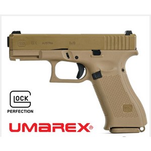 Umaex Glock 19X TAN GBB Pistol (by VFC) 핸드건 하비라이프가스건, 1개