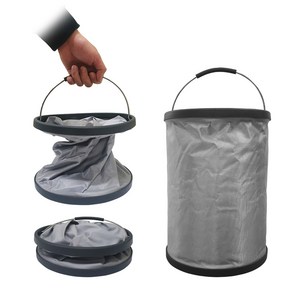 미오샤워 캠핑수납 가방 박스 캠핑바스켓 다용도 멀티백 수납 접이식 15L
