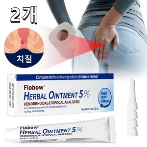 [비밀 배송] 치질 연고 사타구니 연고 항문 가려움증 항문가려움증 항문출혈 항문통증 의 천적, 2개, 20g