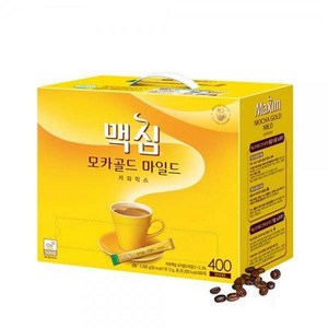 맥심 모카골드 마일드 커피믹스, 12g, 400개입, 1박스