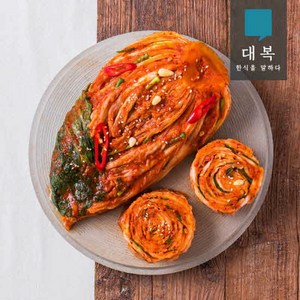 대복 포기김치 5kg (꽃게육수로 시원하고 아삭한 맛), 1개