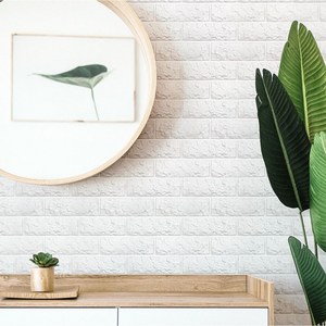 자이디 폼블럭 5M 이음새없는 스티커형, 화이트 5m, 1개