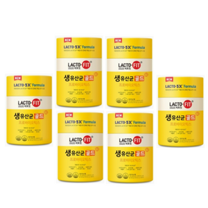 종근당 뉴 락토핏 골드 6통(300일) 생유산균, 6개, 50포