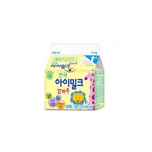 아이밀크 꼬끼우(흰우유) 건국유업 100ml 냉장, 1개