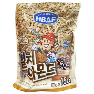 HBAF 바프 멸치아몬드, 450g, 1개