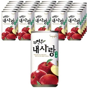 자연은 내사랑 사과주스, 180ml, 150개