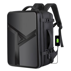 MOSAIRATION 노트북 백팩 대용량 남성하드케이스가방 여행백팩 데일리백팩 USB충전 방수 백팩
