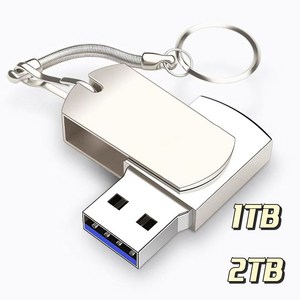 YAPOGI USB 3.0 플래시 드라이브 USB 플래시 USB메모리 단자노출형 저장장치 1TB 2TB, 1개, 2000GB