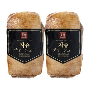 오뗄 프리미엄 바베큐 차슈 500g, 2개