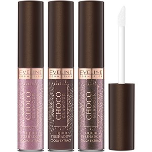 [공식수입] 에블린 초코 글래머 쉬머링 리퀴드 아이섀도우, 1개, 초코글래머 아이섀도 색상 3종