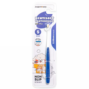 정글몬스터 반려동물 덴티소프트 극세사모 칫솔 S