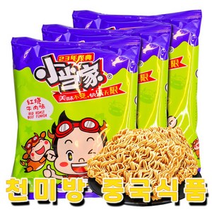 소당가 라면과자 홍샤오맛(3개입) 중국 식품 과자 간식, 3개