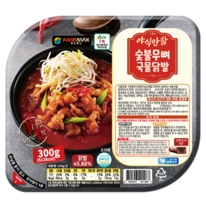 야식만참 숯불무뼈국물닭발 300g, 1개