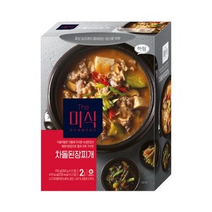 더미식 차돌 된장찌개 700g (350g x 2입) 1개, 350g, 2개