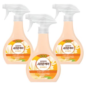 샤프란 케어 섬유탈취제 싱그러운향 본품, 900ml, 3개