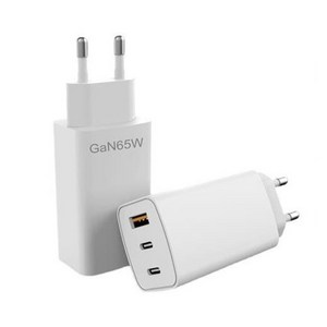 GaN PAST PD 65W 급속 충전기 멀티충전기 C타입 고속충전기 휴대용 급속충전기 해외여행용충전기, 1개, 화이트(벌크포장)