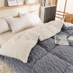 YOUPAN 도톰한 착번아웃 극세사 차렵이불