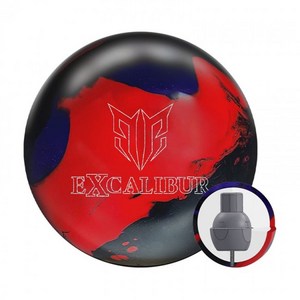 엘리트 엑스칼리버 공인구 소프트볼 훅볼 볼링공, 1개