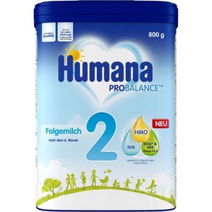 Humana 독일직배송 후마나 프로밸런스 분유 2단계 아기분유추천 독일분유 독일후마나 800g 1세트, 1개