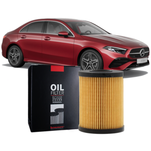 벤츠 A클래스 오일필터+엔진오일 세트, A45 AMG W176 133.980 6L, 1세트, 1번 오일필터만 구매