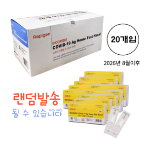 편한리빙 래피젠 COVID-19 코로나 자가 진단 키트 G69RHSB1 신속항원 검사 2개입, 20개입, 1개